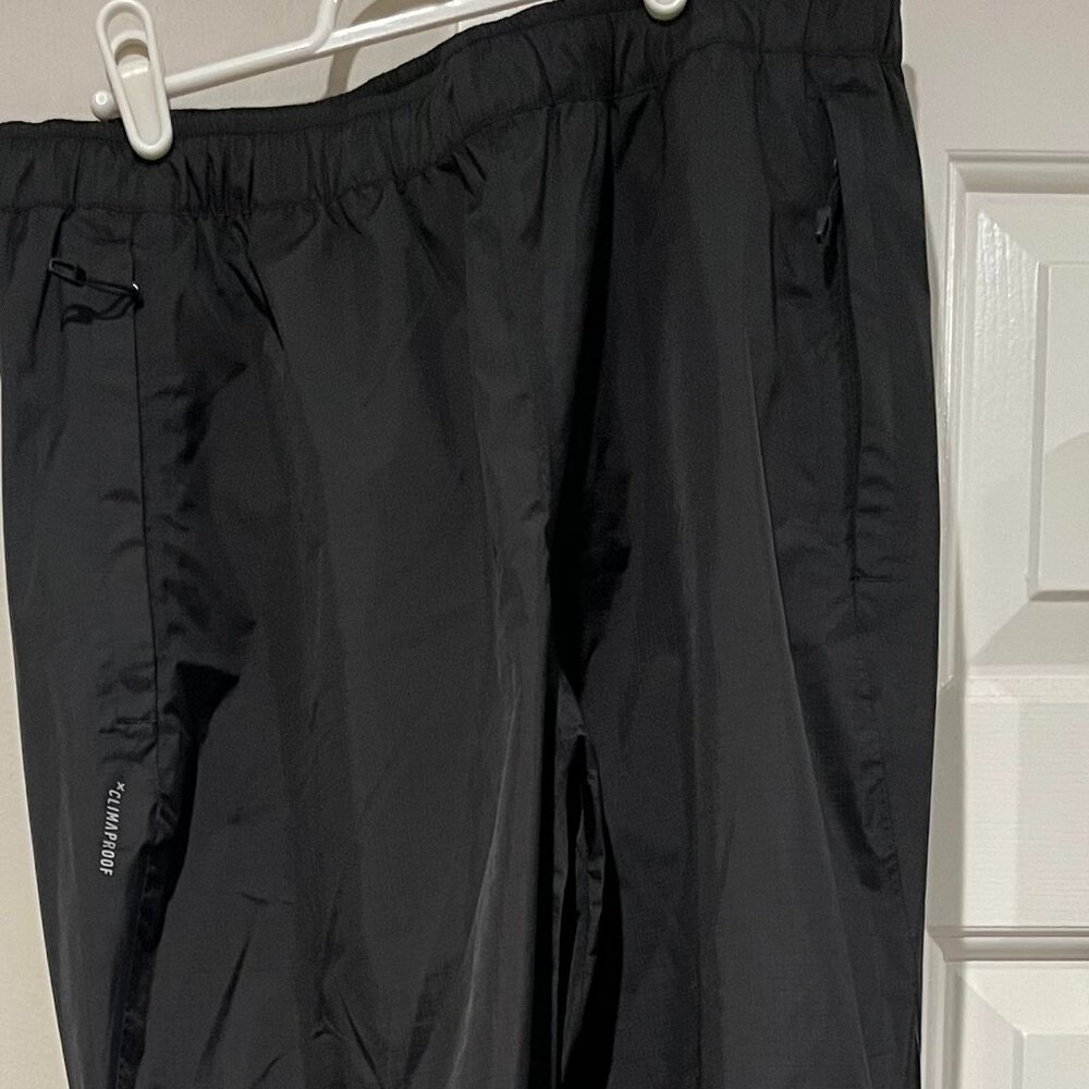 Mens  black Adidas Wind Pants size M NWT